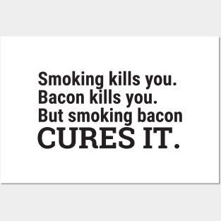 Smoking Bacon Posters and Art